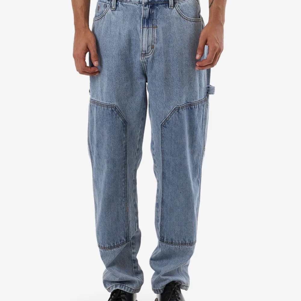 Carpenter Slacker Double Knee Denim Jeans